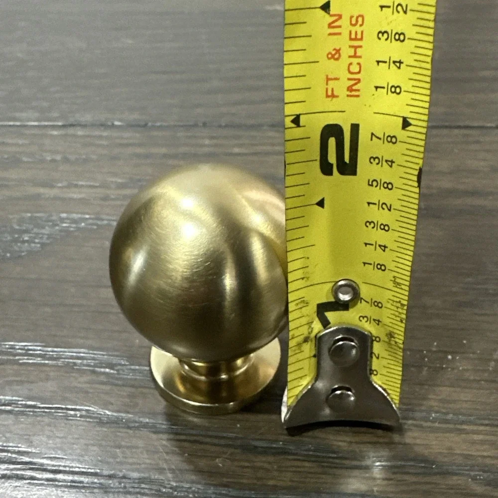 10 Pack Champagne Bronze Cabinet Knobs 1 1/4